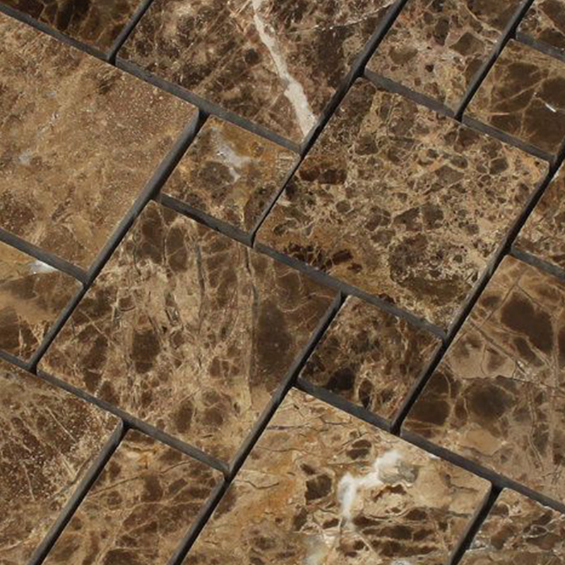 MST-15 Emperador Dark Marble Mosaic