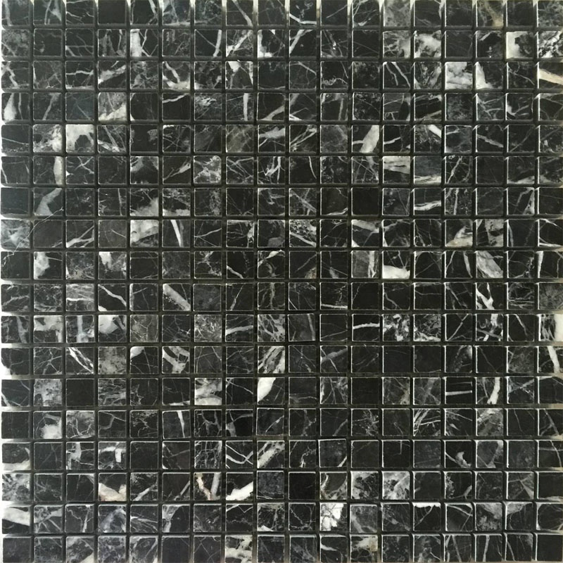 MST-20 Square Mosaic Nero Marquina